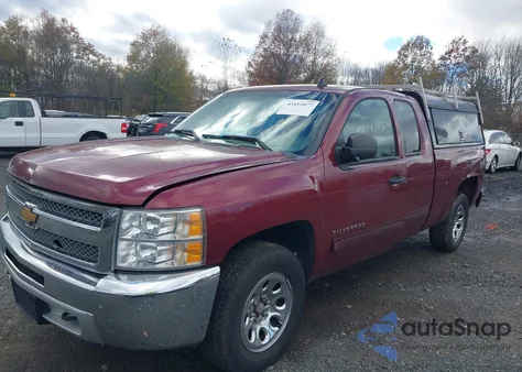 2013 Chevrolet Silverado 1500 Ls из США, поврежденный, VIN 1GCRKREA8DZ402745